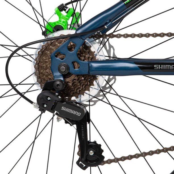 [☀️ HUFFY SUMMER PROMO 🚲] 56321P7 Scout 26-Inch 21-Speed Hardtail Mountain Bike - Denim Blue - Image 5