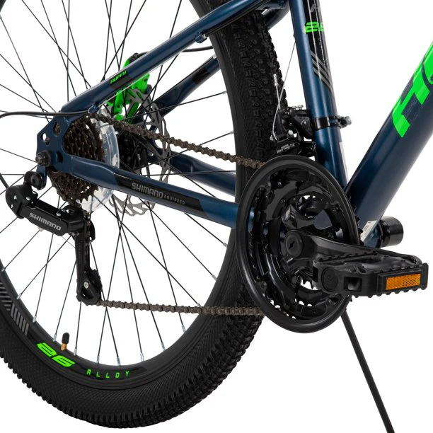 [☀️ HUFFY SUMMER PROMO 🚲] 56321P7 Scout 26-Inch 21-Speed Hardtail Mountain Bike - Denim Blue - Image 6