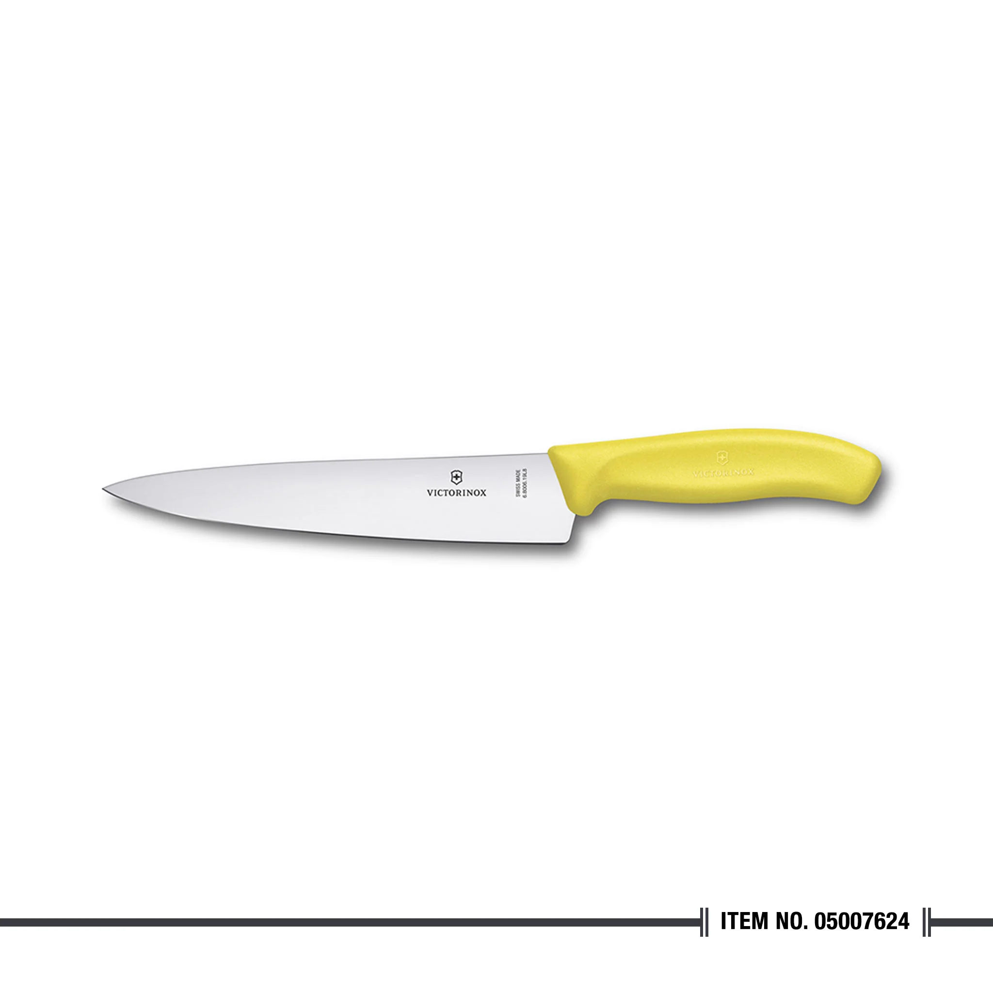 6.8006.19L8B Carving Knife Yellow 19cm Blister