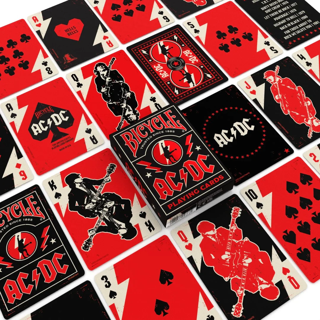 Bicycle® AC/DC Playing Cards - Image 2