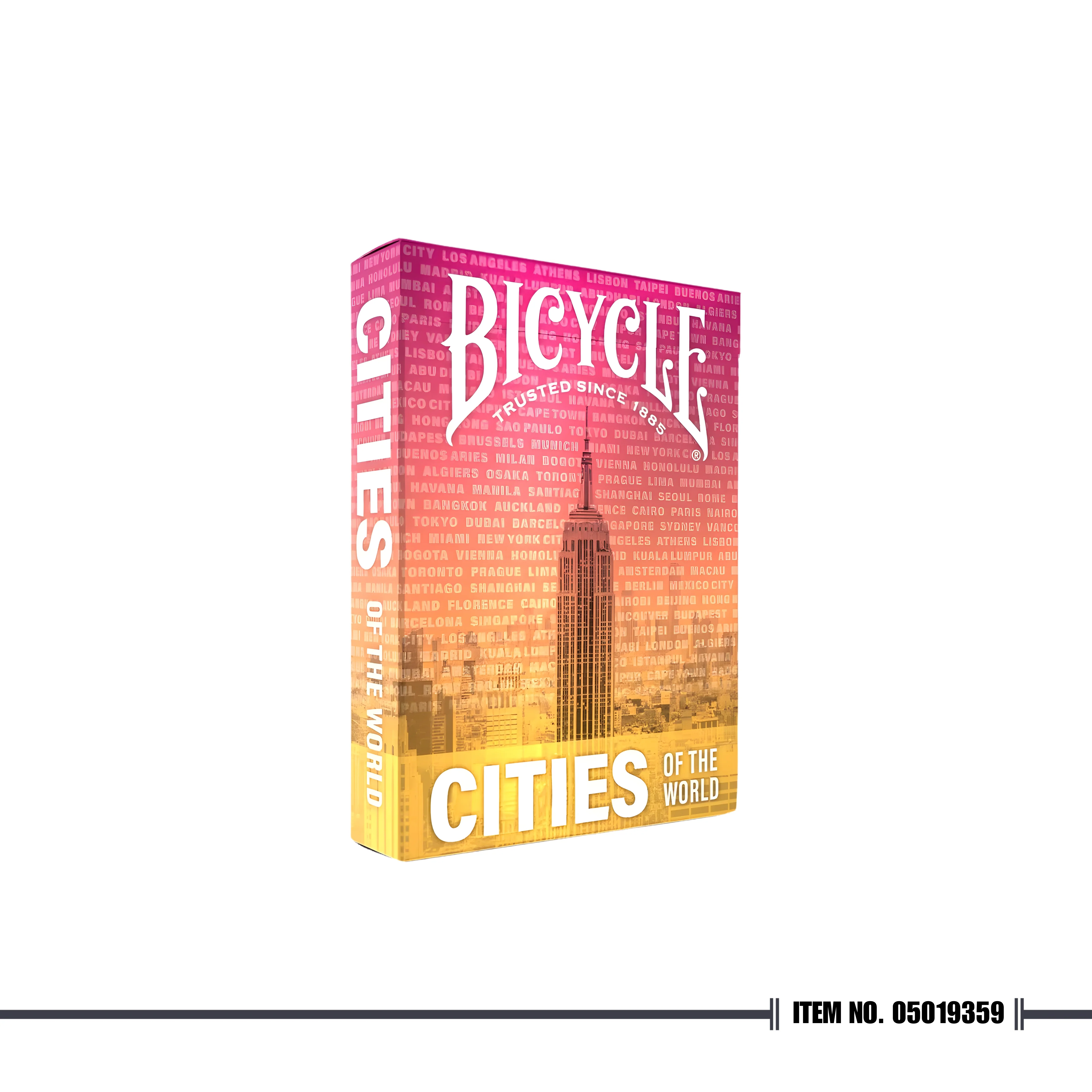 Bicycle® Cities of the World Playing Cards