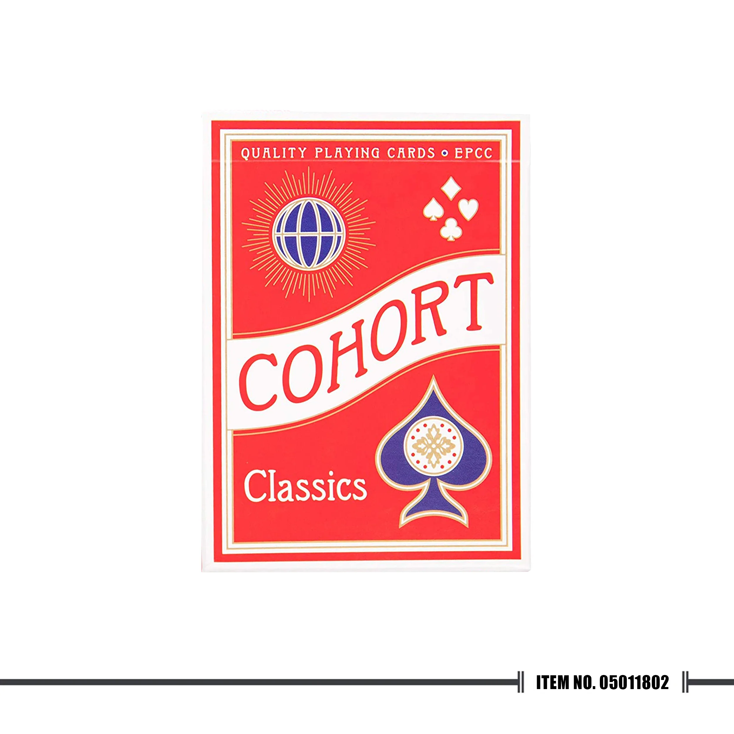 Ellusionist Cohorts Red Marked Deck