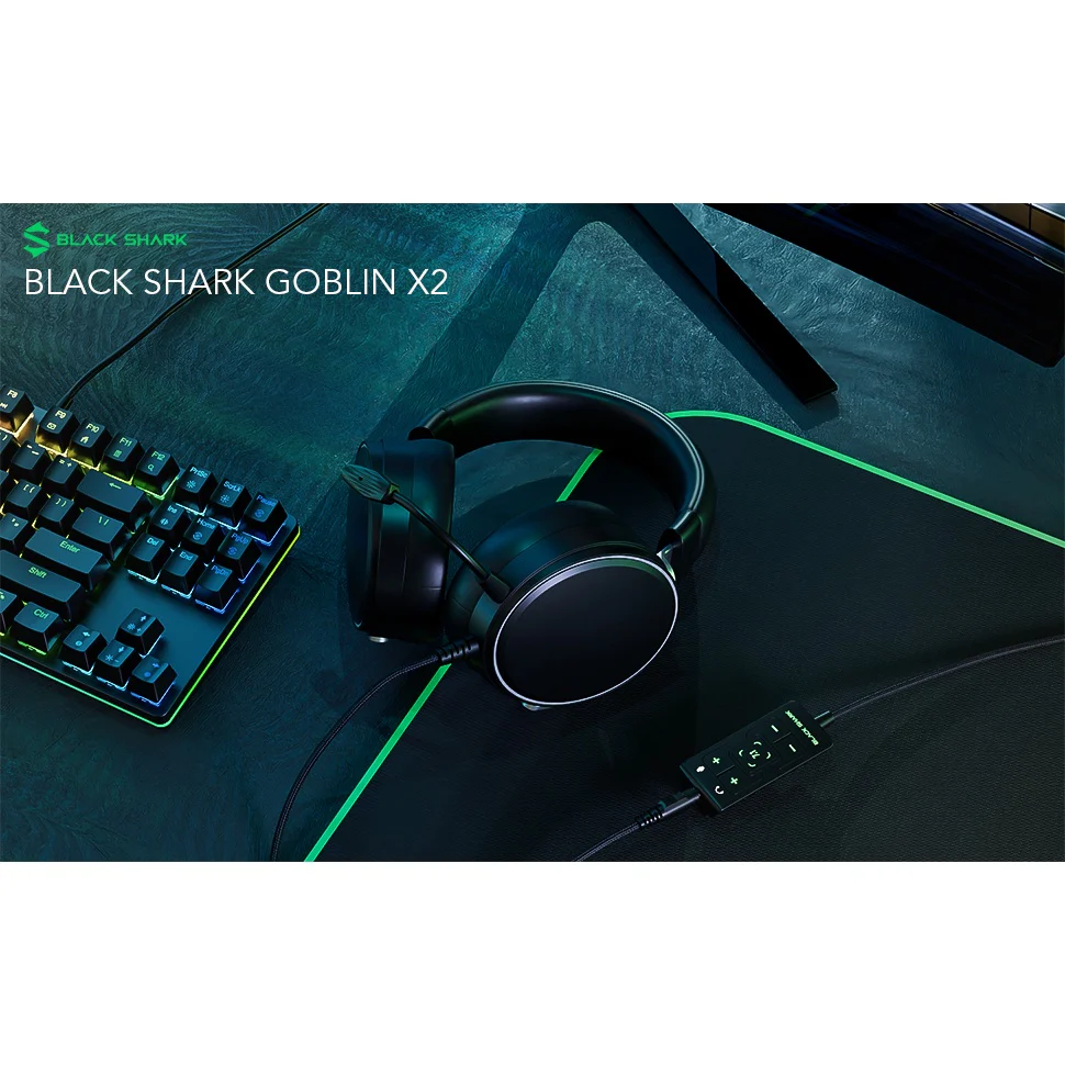 Black Shark Goblin X2 Gaming Headset Black - Image 2