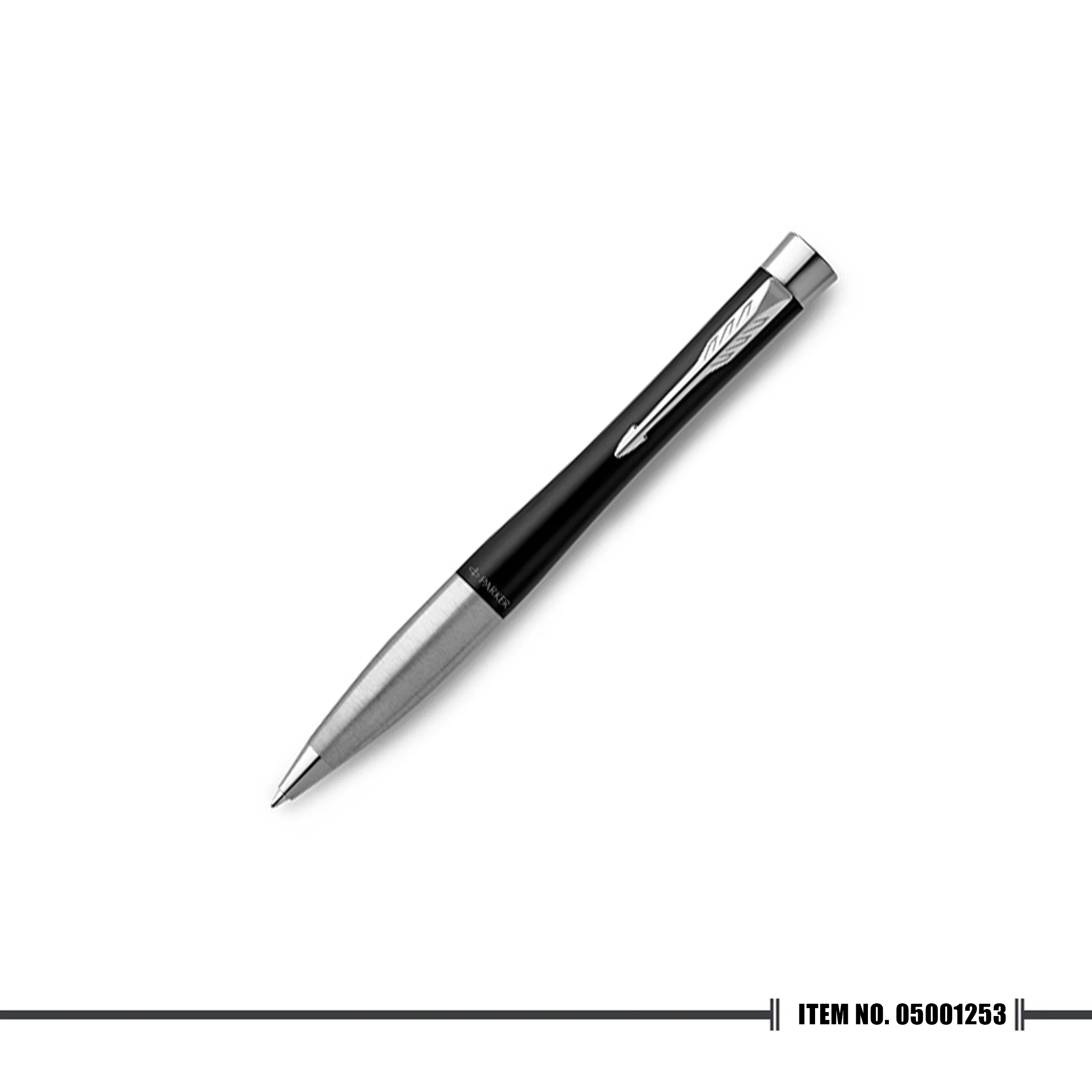 Parker Urban Matte Black Chrome Trim Ballpoint 33867