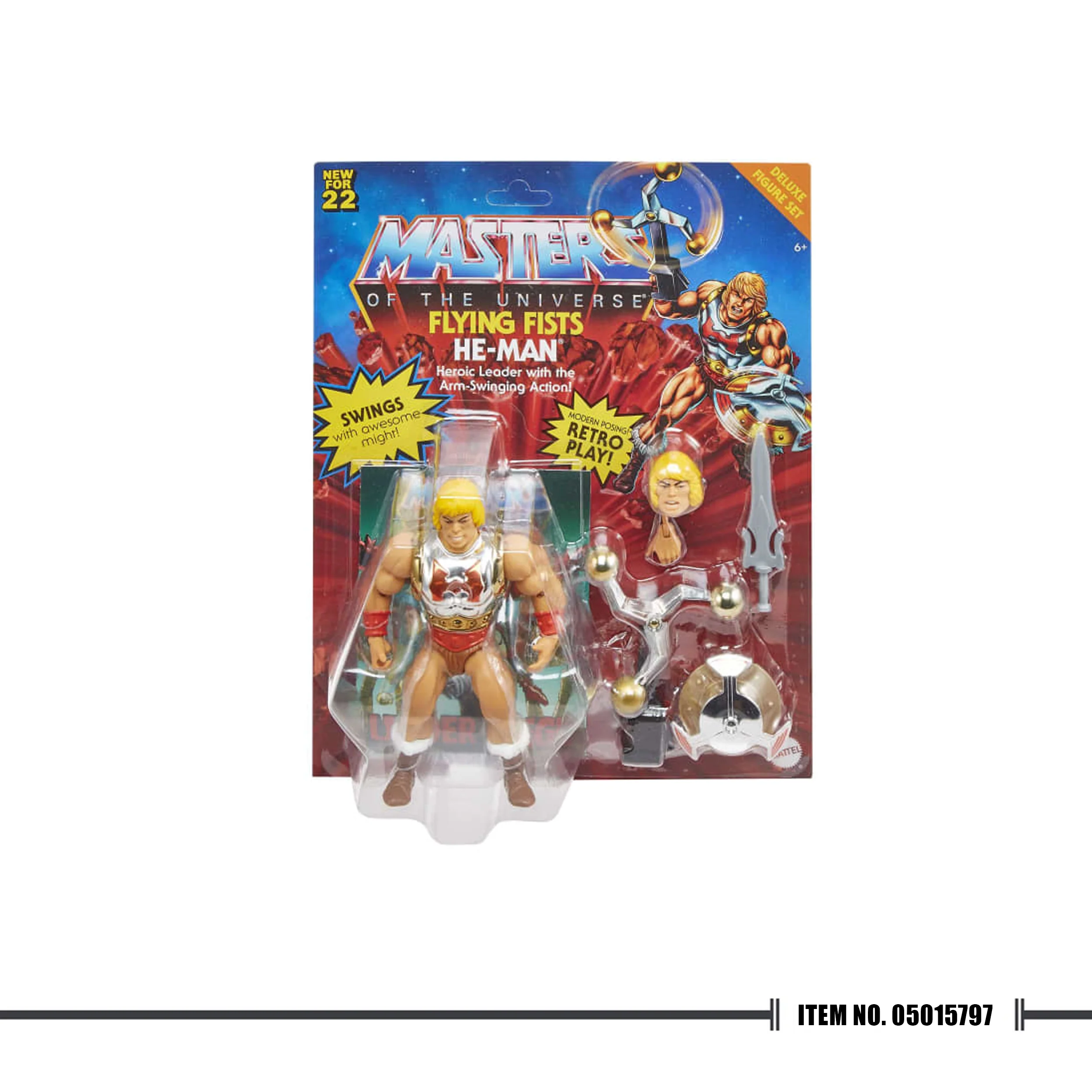 Masters Of The Universe - Retro Del Flying Fists He-Man
