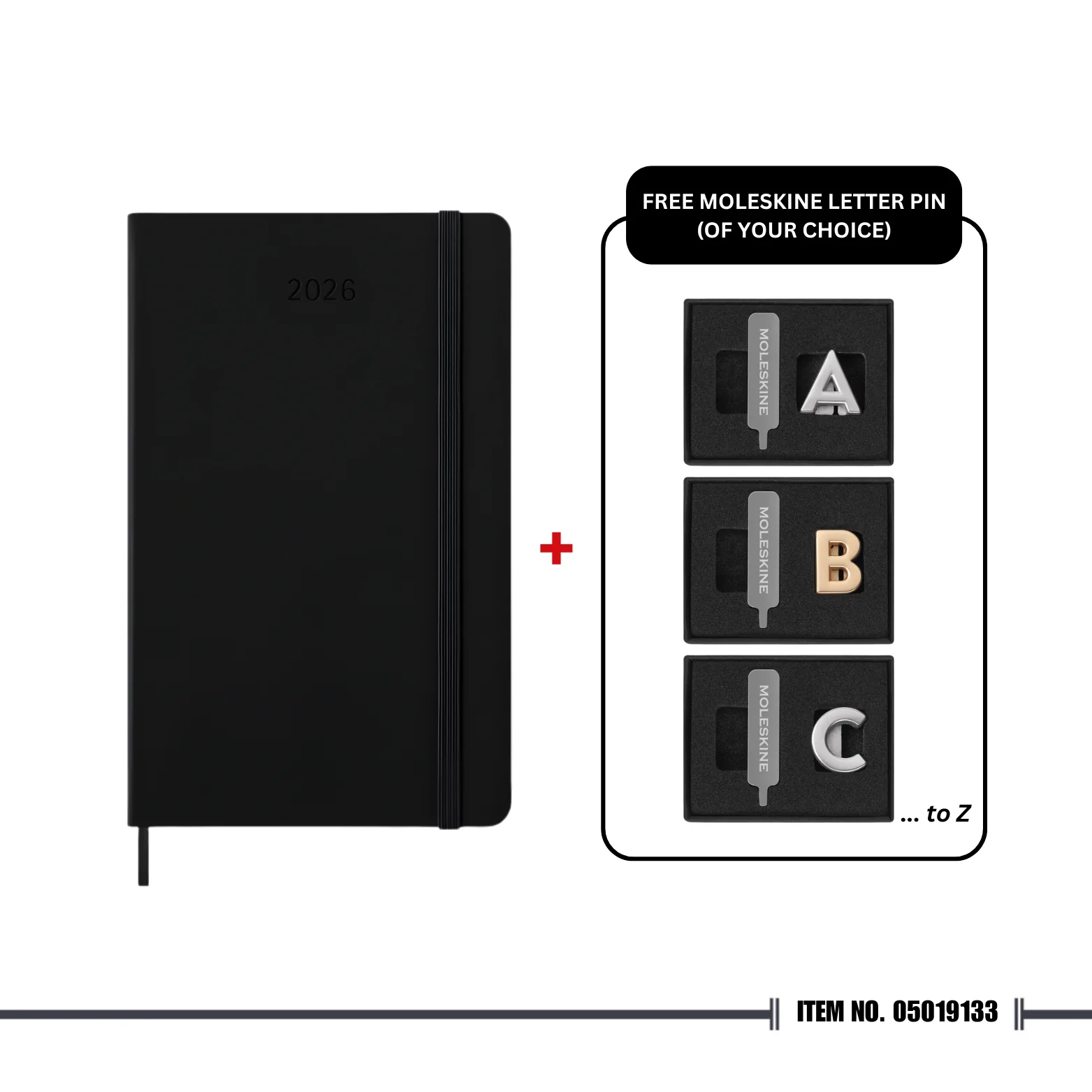 [🎁 Surprise Deal ✨] Moleskine Classic Horizontal Planner 2026 Large Weekly, 12-Month