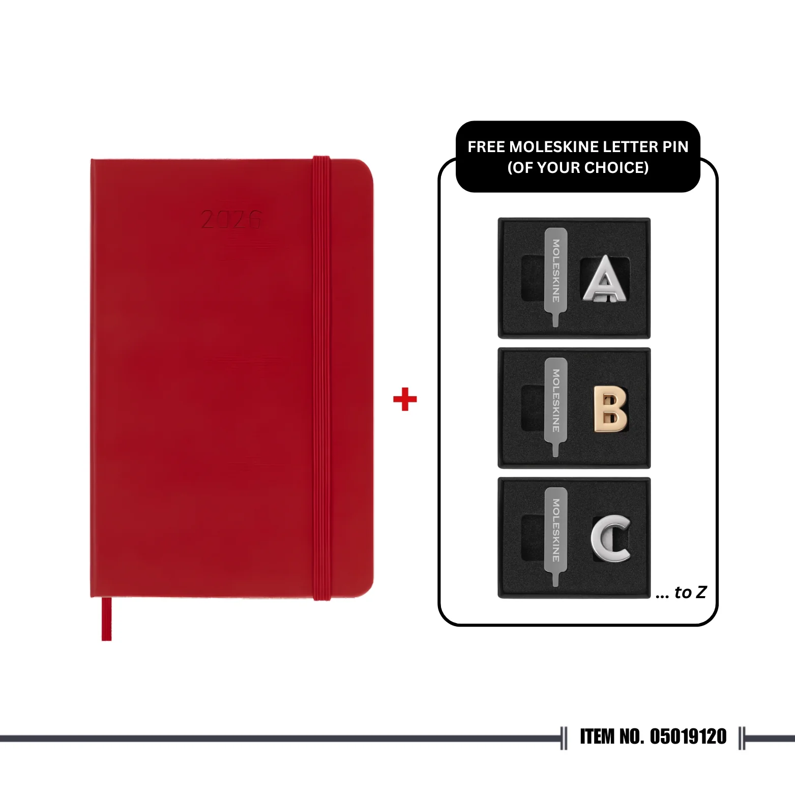 [🎁 Surprise Deal ✨] Moleskine Classic Planner 2026 Pocket Daily, 12-month