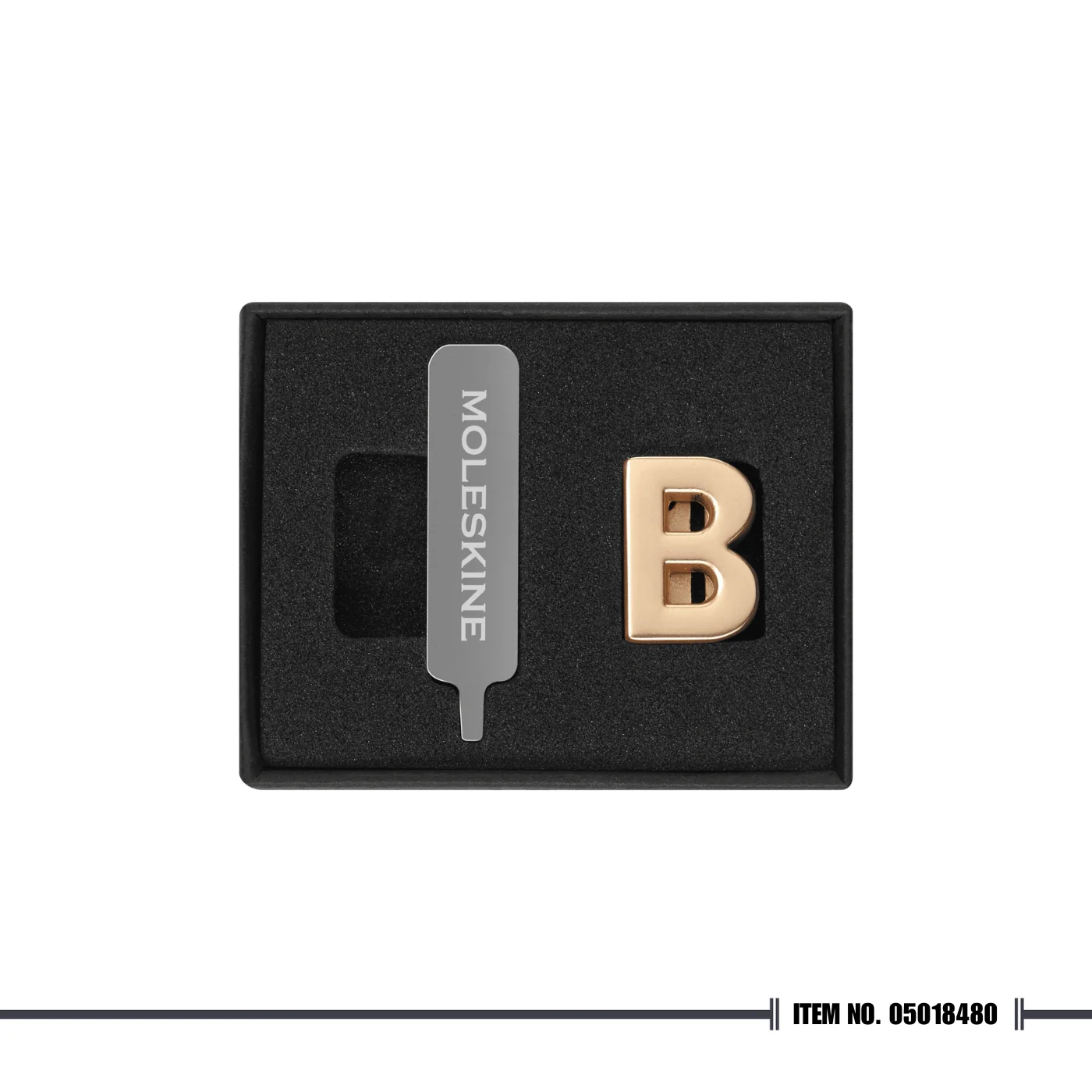 Moleskine Letter Pins - Gold - Image 2