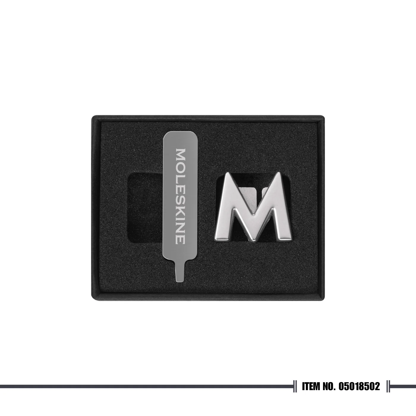 Moleskine Letter Pins - Silver - Image 13