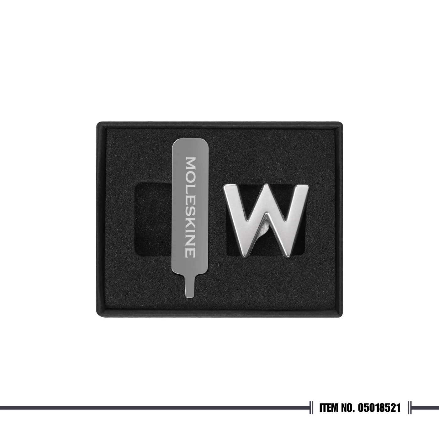 Moleskine Letter Pins - Silver - Image 23