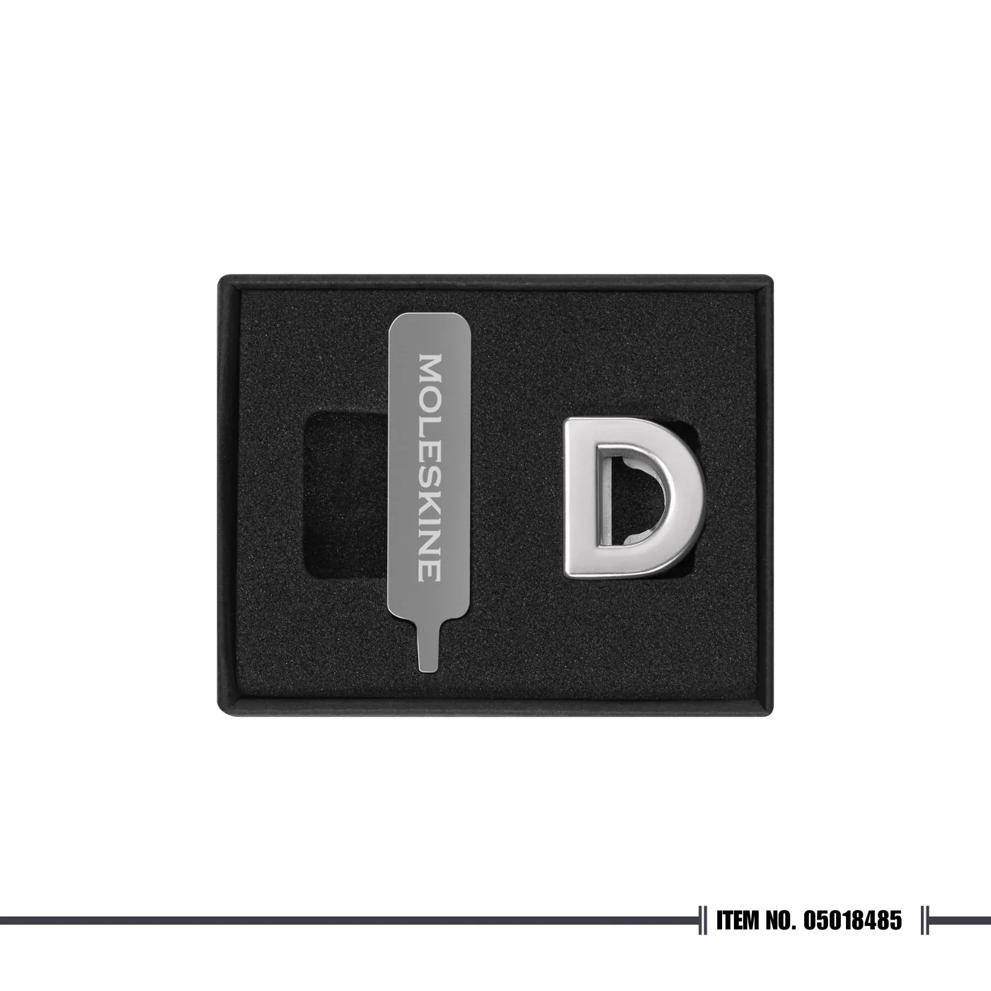 Moleskine Letter Pins - Silver - Image 4