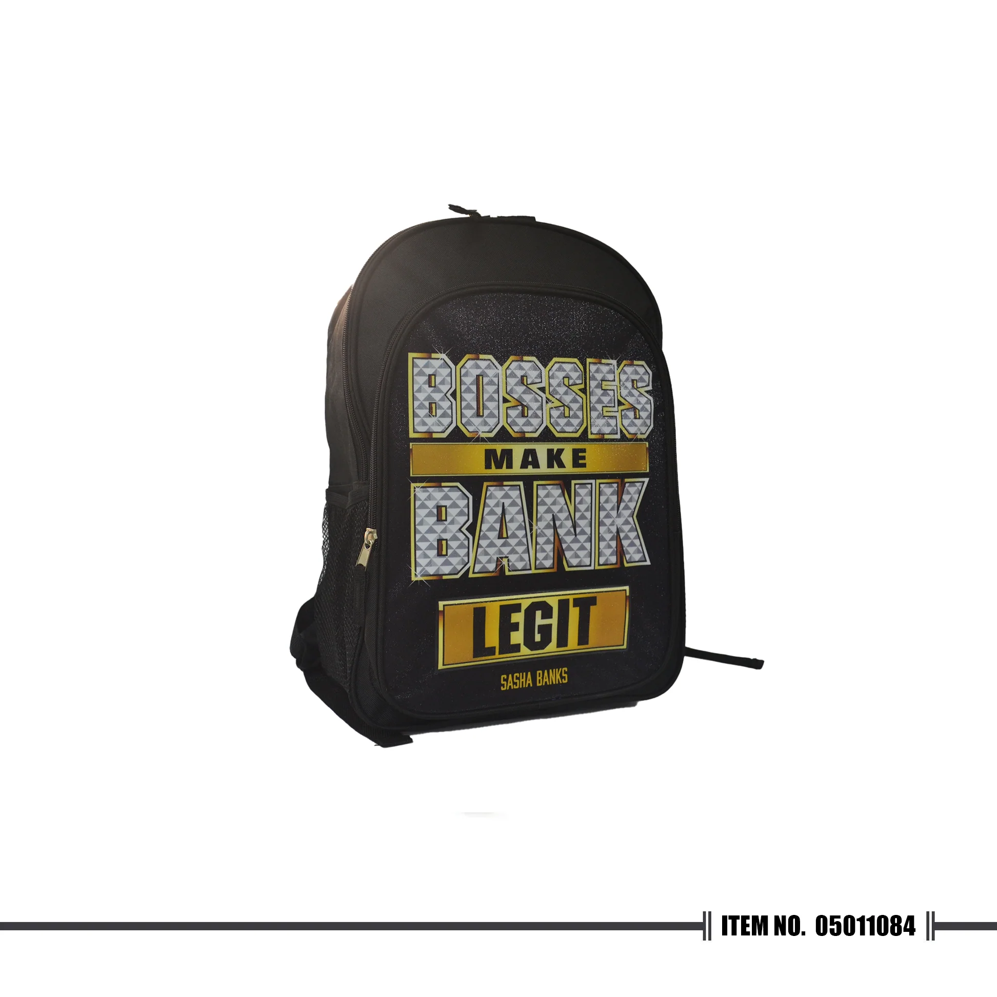 WWE Sasha Banks "Bosses Make Bank" Backpack
